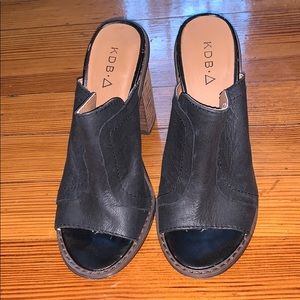 Kelsi Dagger Mule Block Heels